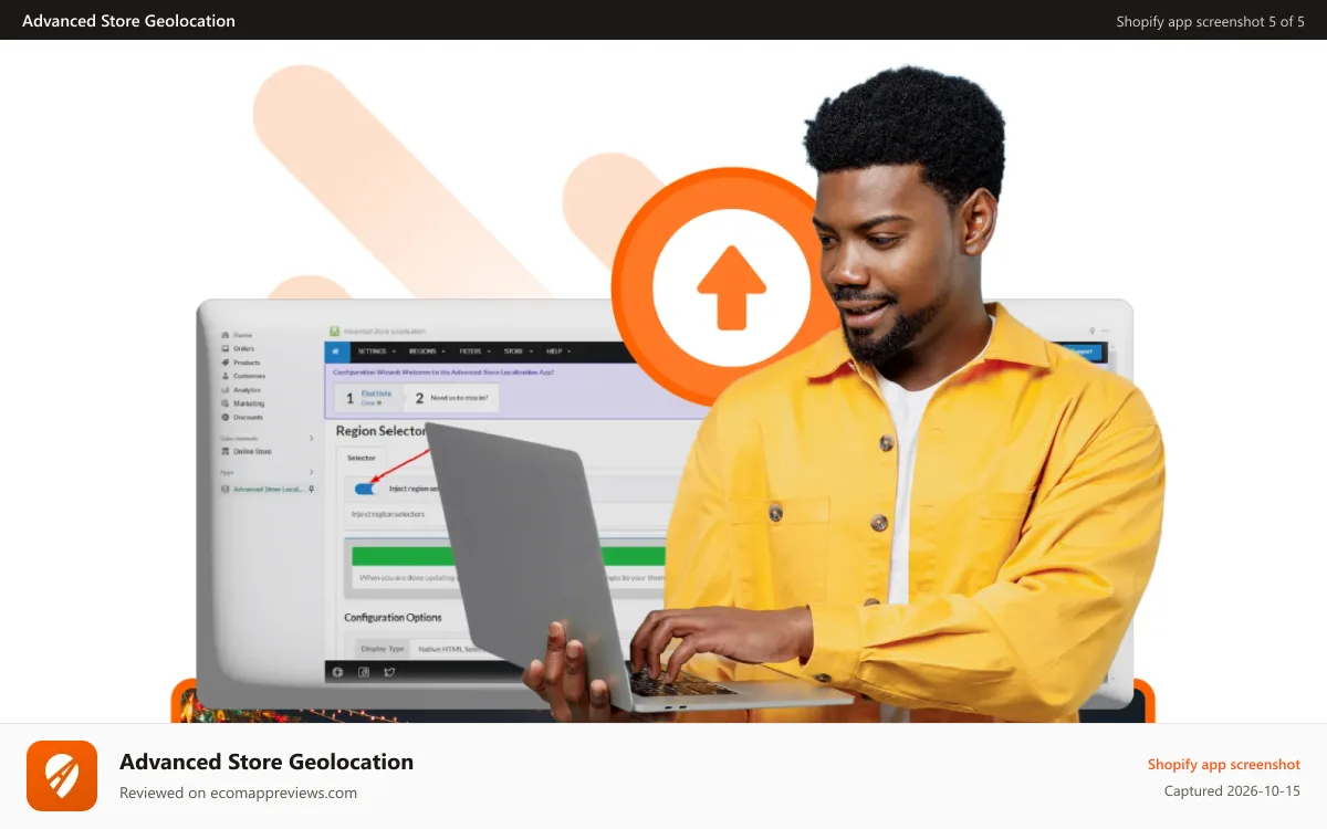 Advanced Store Geolocation Shopify app screenshot: The best Shopify Geolocation Tool at your fingertips