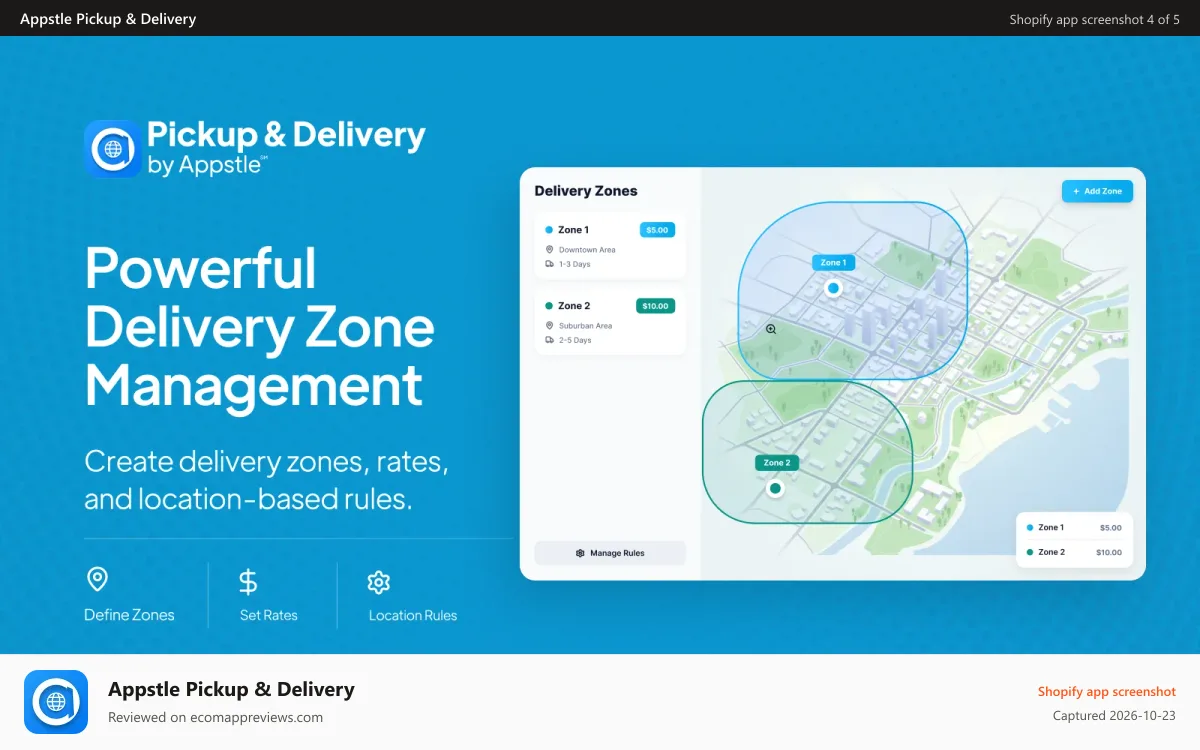 Appstle Pickup & Delivery Shopify app screenshot: Streamline Your Workflow: Manage All Orders Effortlessly in One
