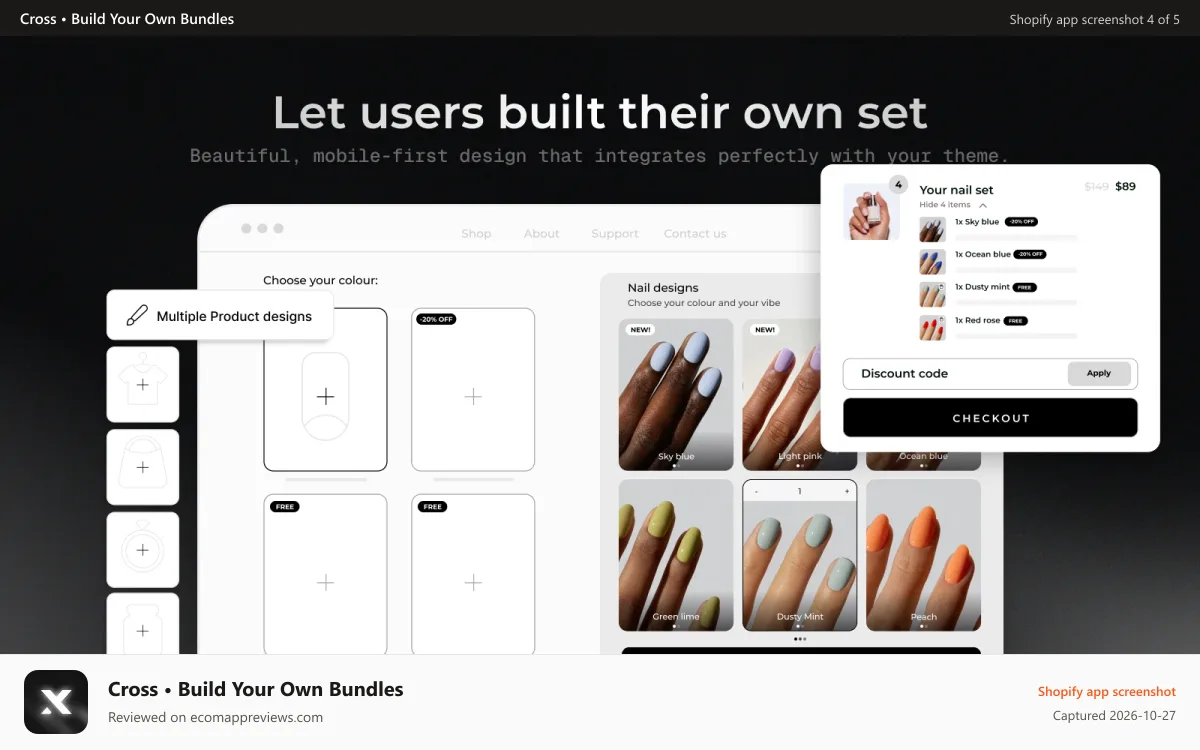 Cross • Build Your Own Bundles Shopify app screenshot: Crossbundle inventory sync image
