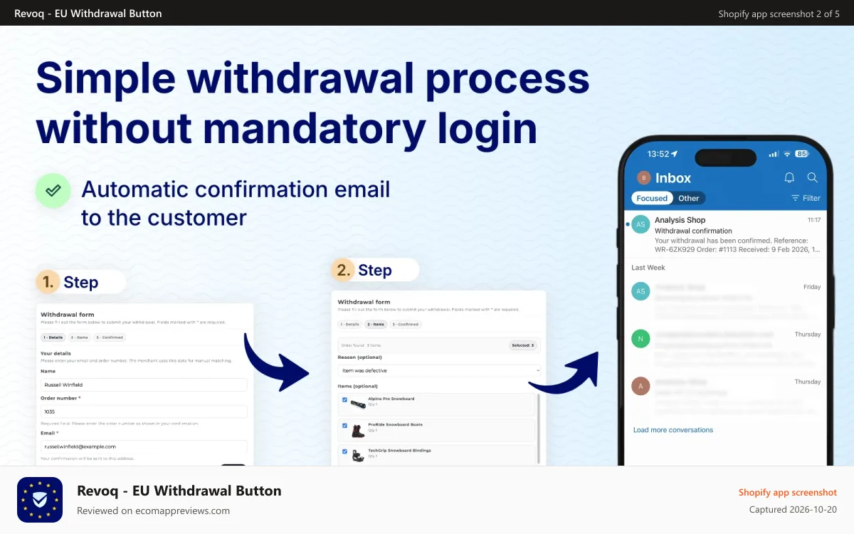 Revoq ‑ EU Withdrawal Button Shopify app screenshot: eu-withdrawal-button-form-eng
